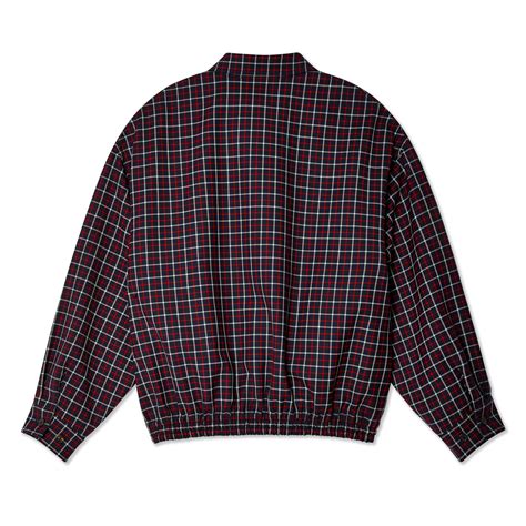 Miu Miu Checked Wool Blouson Jacket 